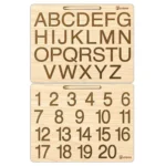 2in1tracingboardcombo englishandnumbertwoboards